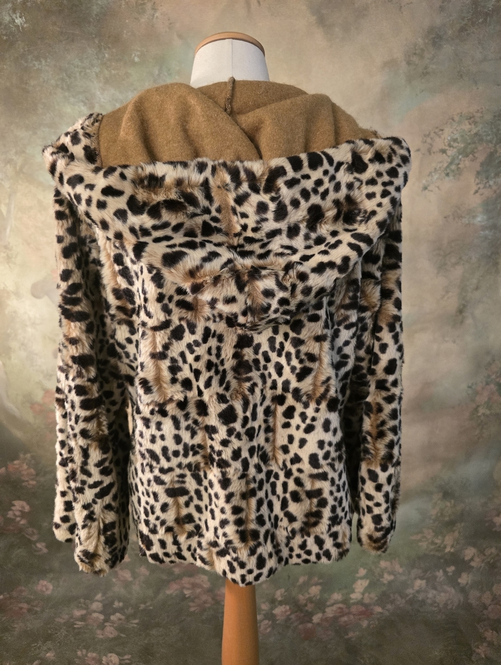 Outdoor Edition By Parkhurst Faux Fur Hooded Jacket Mob Wife Aesthetic S - Picture 4 of 15